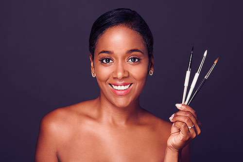 Business Portrait Frau Studio Berlin Hamburg