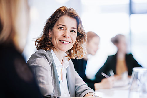 Business Portrait Frau Office On location Berlin Hamburg