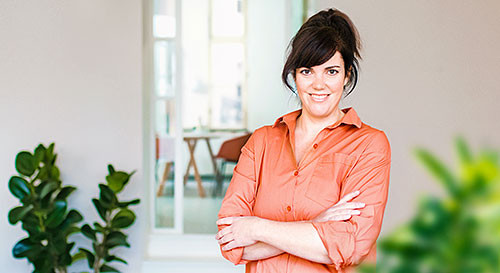 Business Portrait Frau Office On location Berlin Hamburg